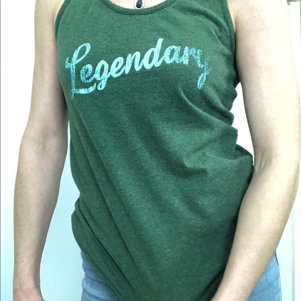 Nike “Legengary” Racerback Tank Top | Green | M